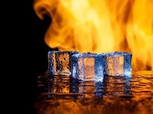 fire and ice image