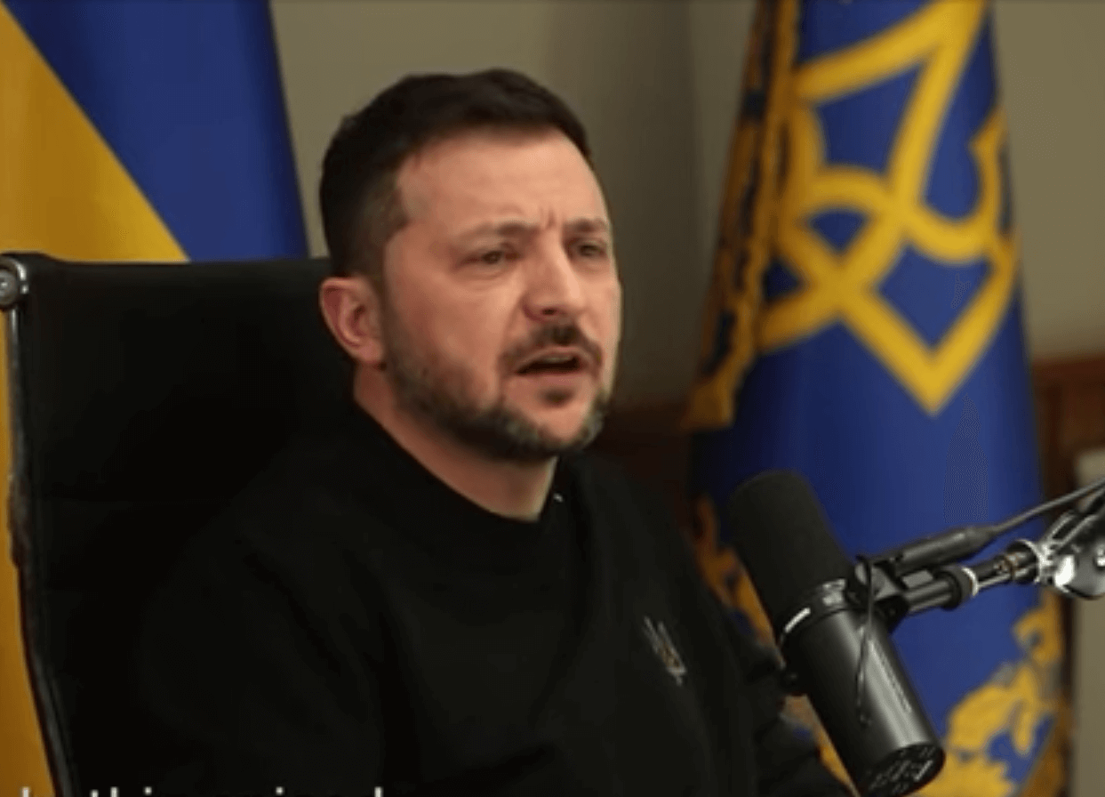 Screenshot of Zelensky