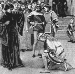 Painting of Joan of Arc