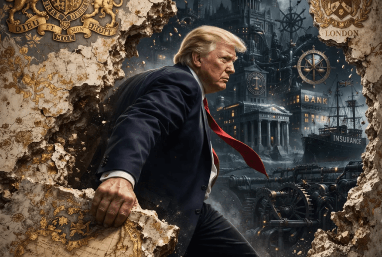 Trump Rips Asunder City of London